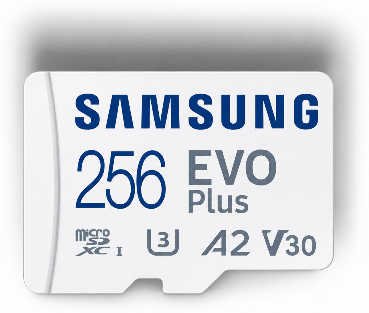 Image of SAMSUNG Memoryy Card EVO PLUS 256 GB MicroSDXC Class 10 130 MB /s Memory Card Compatible with Camera, Computer, Gaming Console, Mobile, Tablet