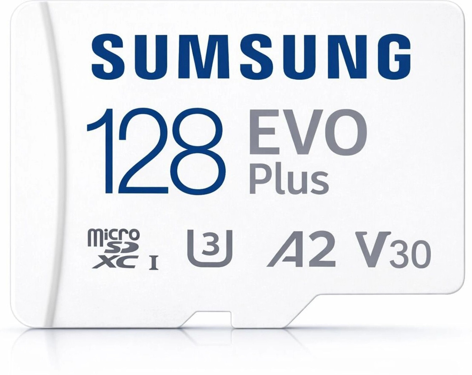 Image of Sumsung 128GB EVO EVO Plus 128 GB MicroSDXC Class 10 130 MB /s Memory Card Compatible with Mobile, Camera
