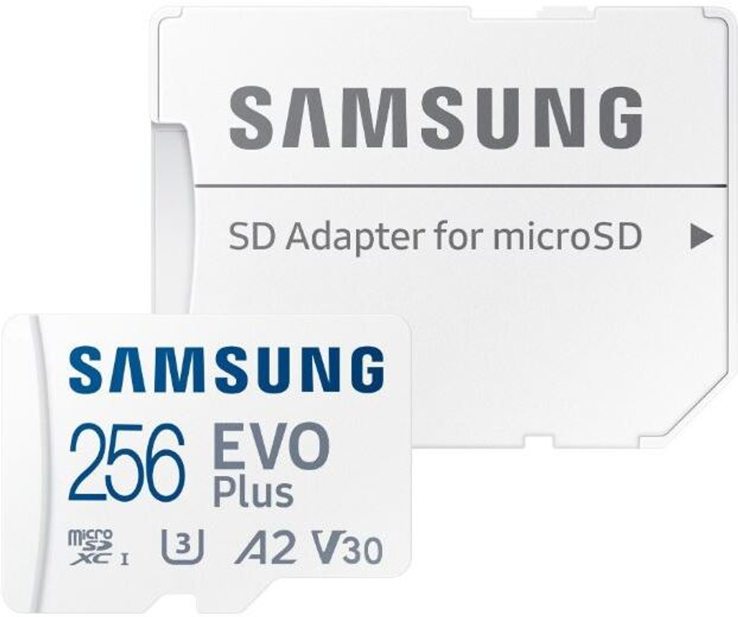 Image of SAMSUNG MB-MC256KA /ZU,MB-MC256KA /PL EVO Plus 256 GB MicroSDXC Class 10 160 MB /s Memory Card Compatible with Camera, Computer, Gaming Console, Mobile, Tablet