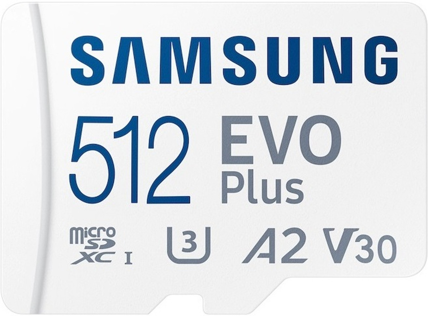 Image of SAMSUNG MB-MC512SA /IN EVO Plus 512 GB MicroSDXC Class 10 160 MB /s Memory Card Compatible with Camera, Computer, Gaming Console, Mobile, Tablet (With Adapter) EVO Plus 512 GB MicroSDXC Class 10 160 MB /s Memory Card Compatible with Camera, Computer, Gaming Console, Mobile, Tablet
