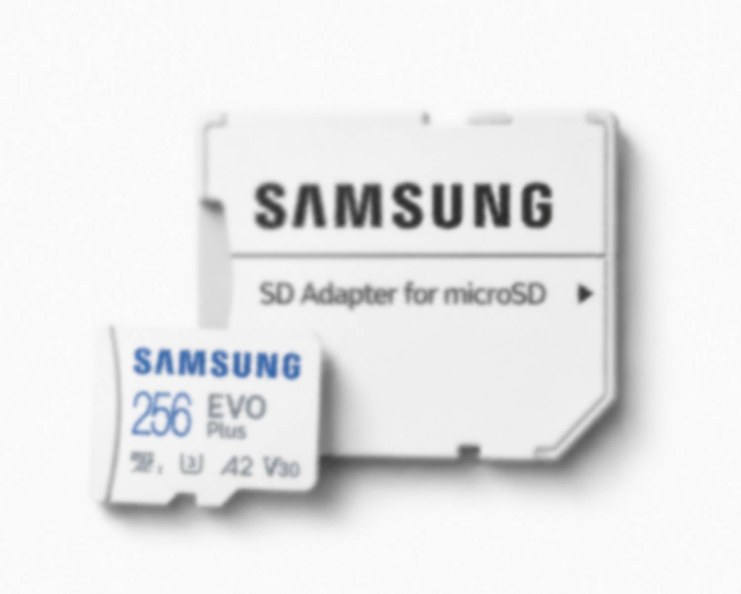 SAMSUNG EVO PLUS 256 GB MicroSDXC Class EVO PLUS 256 GB MicroSDXC Class 10 130 MB/s  Memory Card Compatible with Camera, Computer, Gaming Console, Mobile, Tablet