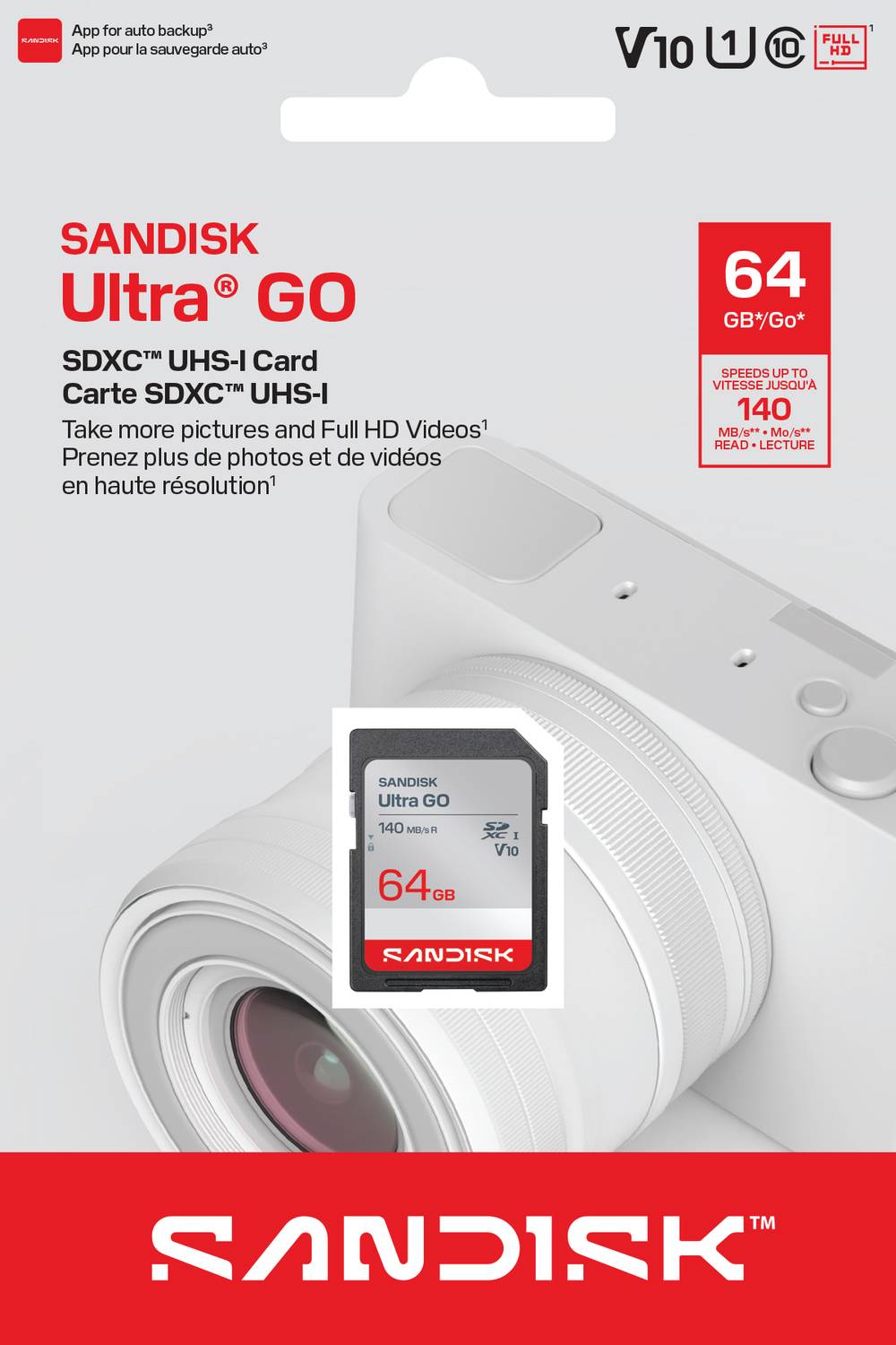 SanDisk Ultra GO 64GB SDXC UHS-I Card - Image 4