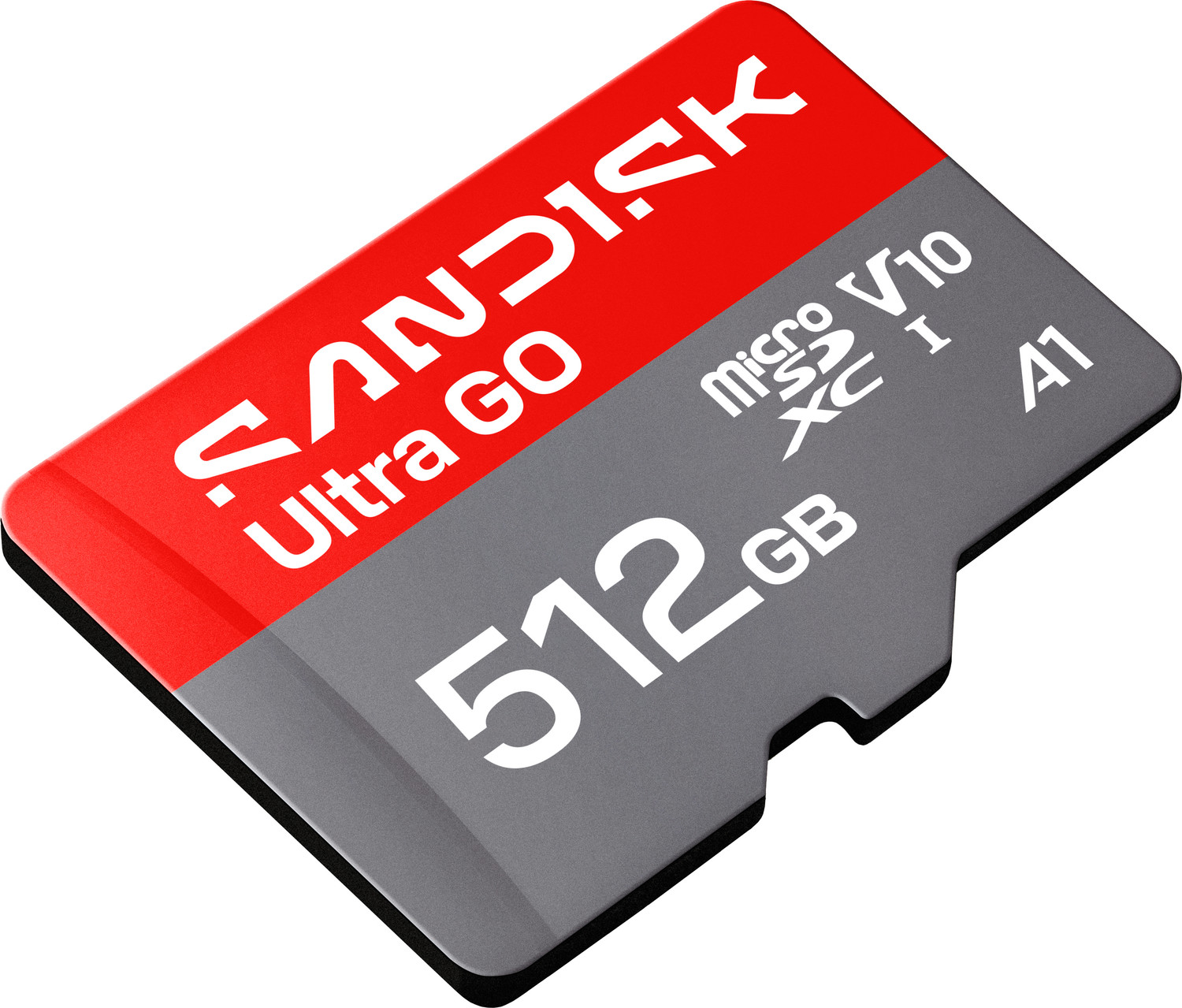 Image of SanDisk SDSQUGN-512G-GN6MN SANDISK Ultra Go microSD 512 GB MicroSDXC Class 10 190 MB /s Memory Card Compatible with Mobile, Computer, Tablet, Camera, Gaming Console