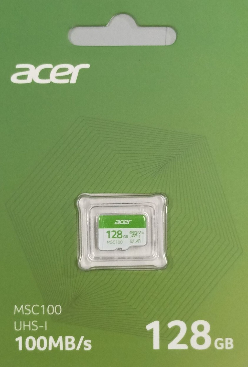 Image of Acer MSC100 MSC100 128 GB MicroSDXC UHS Class 3 100 MB /s Memory Card Compatible with Mobile