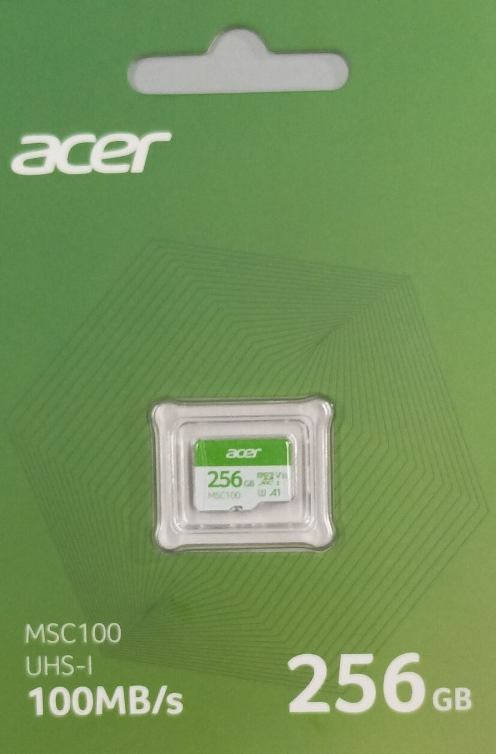 Image of Acer MSC100 MSC100 256 GB MicroSDXC UHS Class 3 100 MB /s Memory Card Compatible with Mobile