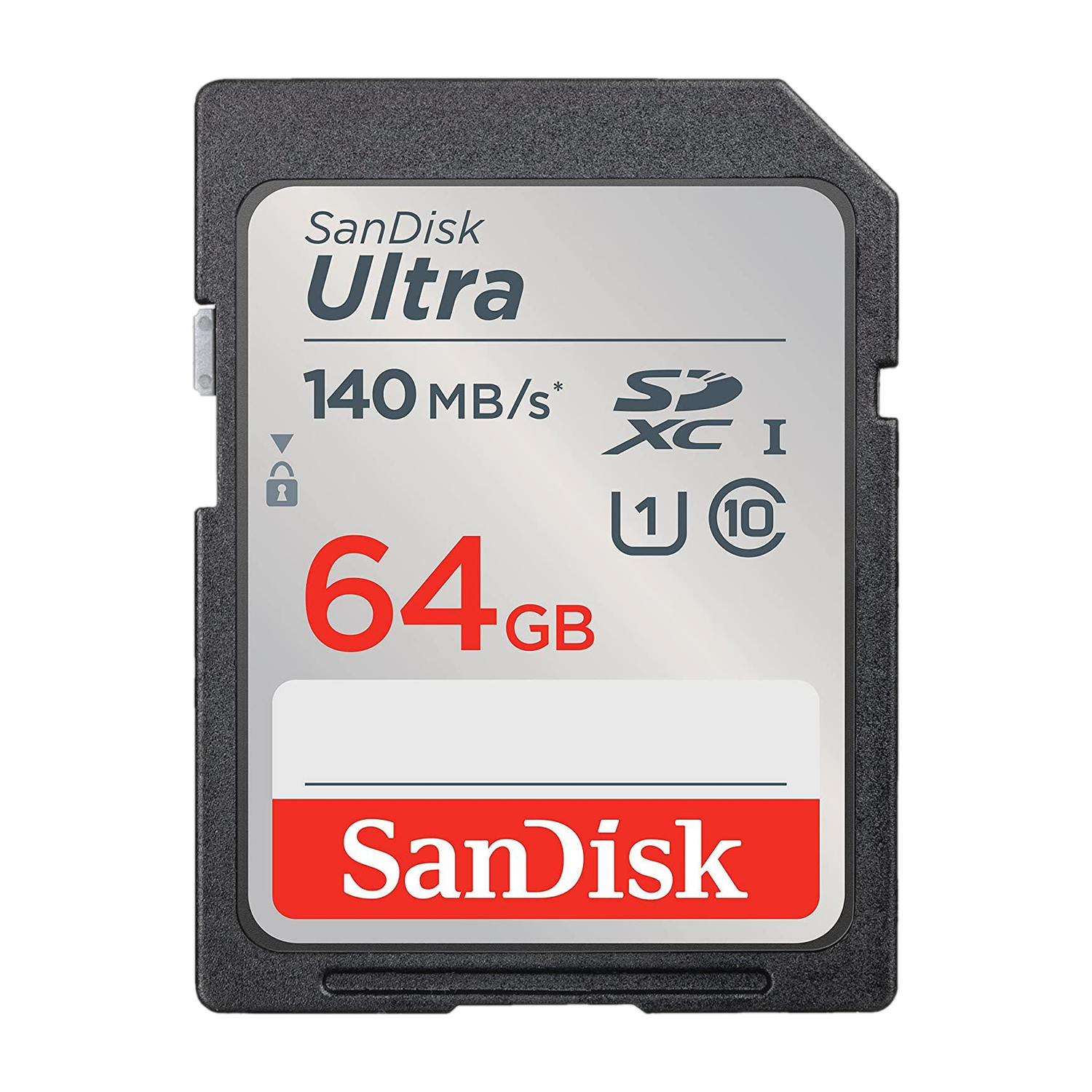 SanDisk SDSDUNB-064G-GN6IN Ultra 64 GB SDHC UHS-I Card Class 10 140 Mbps  Memory Card Compatible with Camera