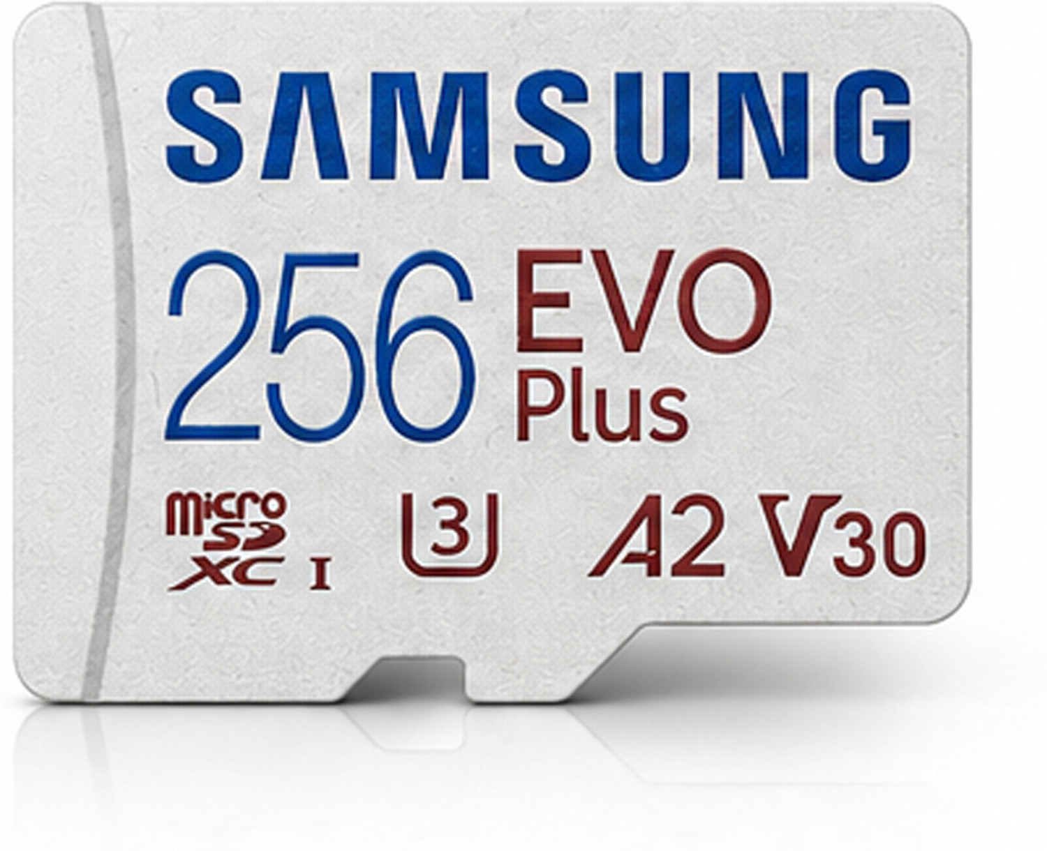 Image of MPDSLERetail SAMSUNG 256GB EVO Plus EVO Plus 256 GB SDXC UHS-I Card Class 10 100 MB /s Memory Card Compatible with Camera, Computer, Gaming Console, Mobile, Tablet