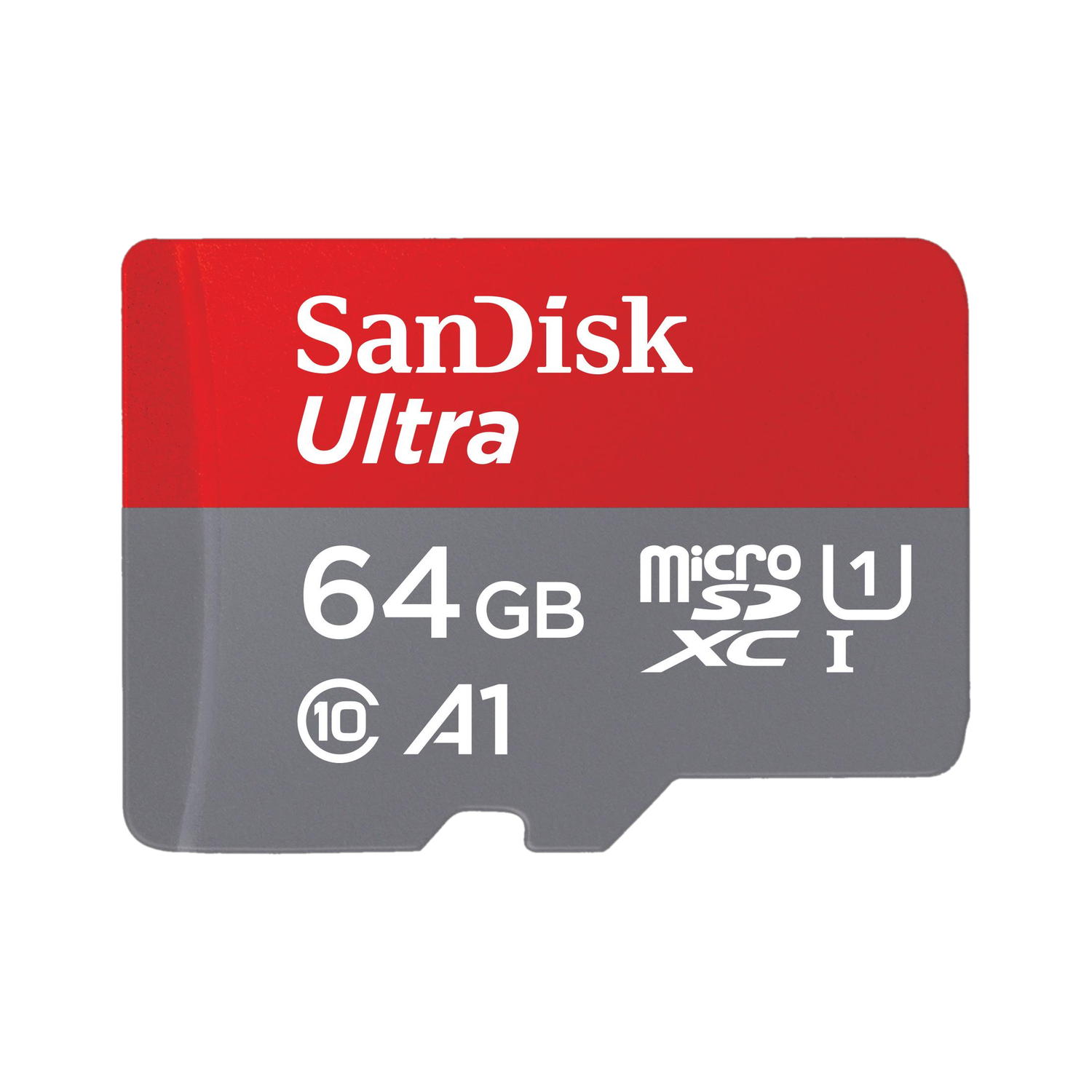 SanDisk SDSQUAB-064G-GN6MN Ultra 64 GB MicroSDXC Class 10 140 MB/s  Memory Card Compatible with Camera, Computer, Gaming Console, Mobile, Tablet