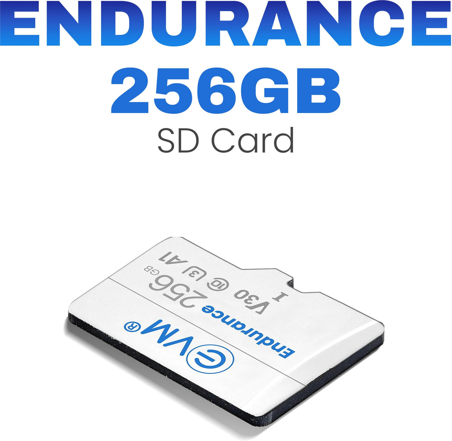 Image of EVM ENTF /256GBU3 Endurance 256 GB TF Card Class 10 100 MB /s Memory Card Compatible with Camera, Mobile