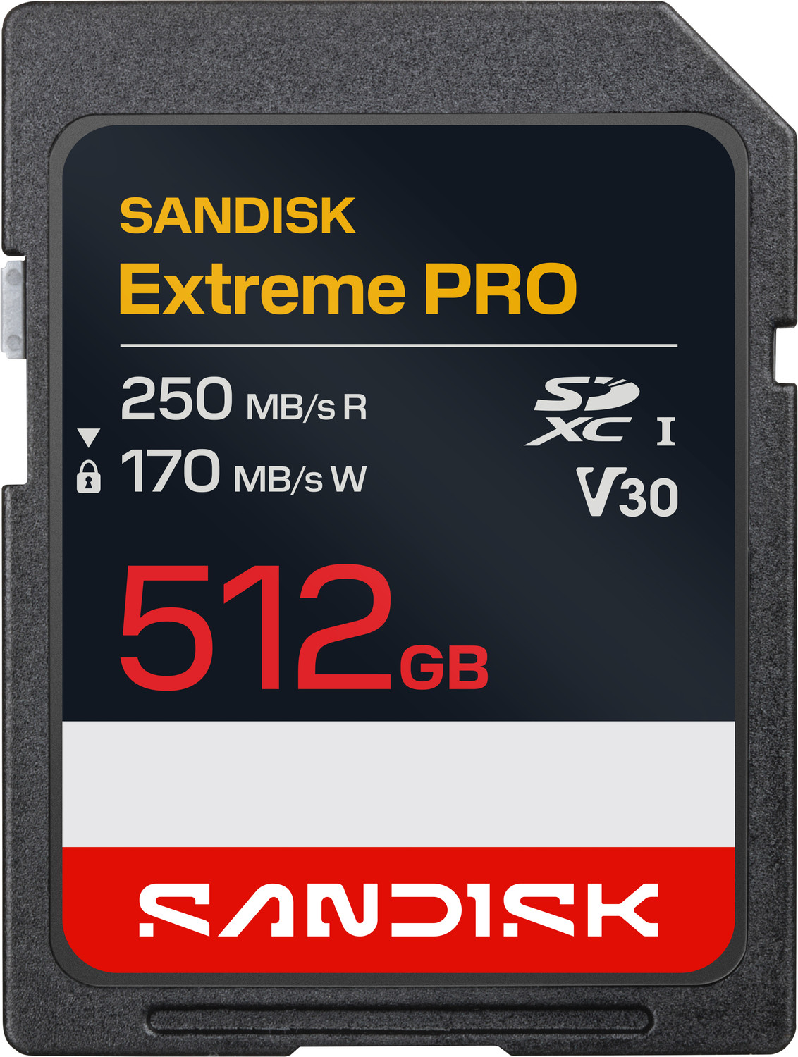 Image of SanDisk SDSDXXJ-512G-GSCIN SANDISK Extreme PRO SD UHS-I Card 512 GB SDXC UHS Class 1 250 MB /s Memory Card Compatible with Mobile, Computer, Tablet, Camera, Gaming Console