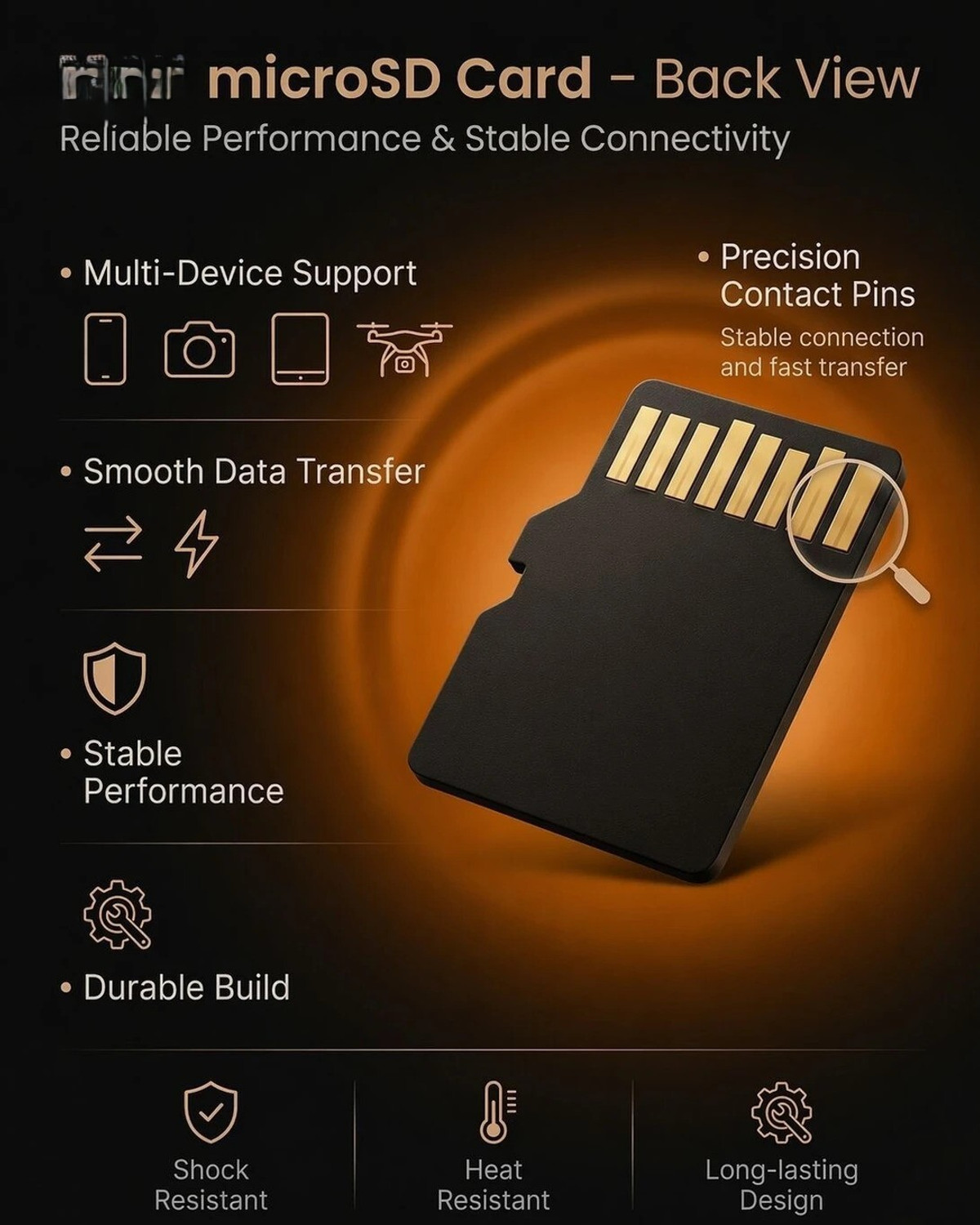 Image of RP Gadgets RPSQUAR-32G-GO61A Ultra 32 GB MicroSDHC Class 10 120 MB /s Memory Card Compatible with Mobile, Tablet Ultra 32 GB MicroSDHC Class 10 120 MB /s Memory Card Compatible with Mobile, Camera, Computer, Tablet