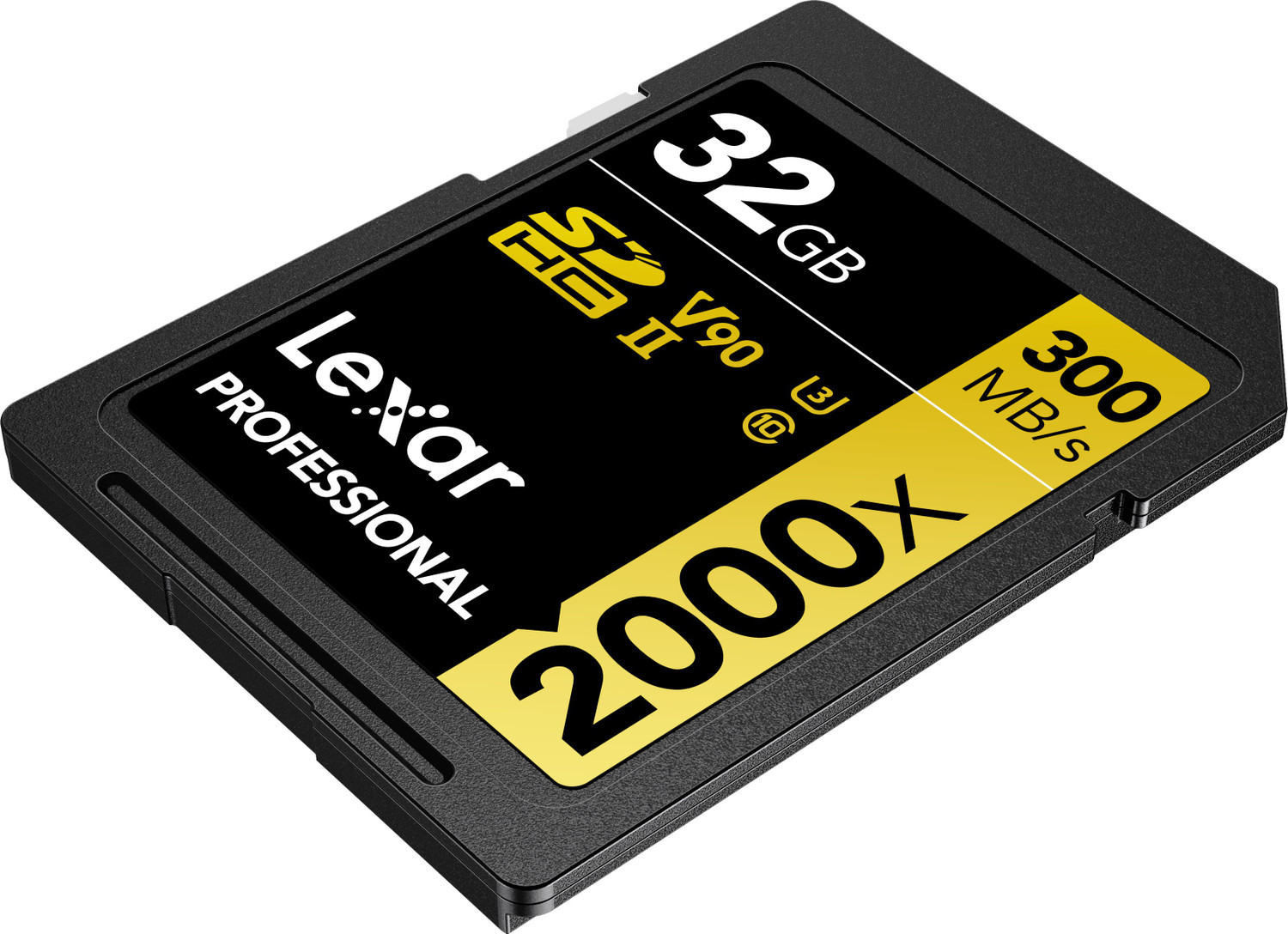 Image of Lexar LSD2000032G-BNNNG Professional 2000x 32 GB SDXC Class 10 300 MB /s Memory Card Compatible with Camera