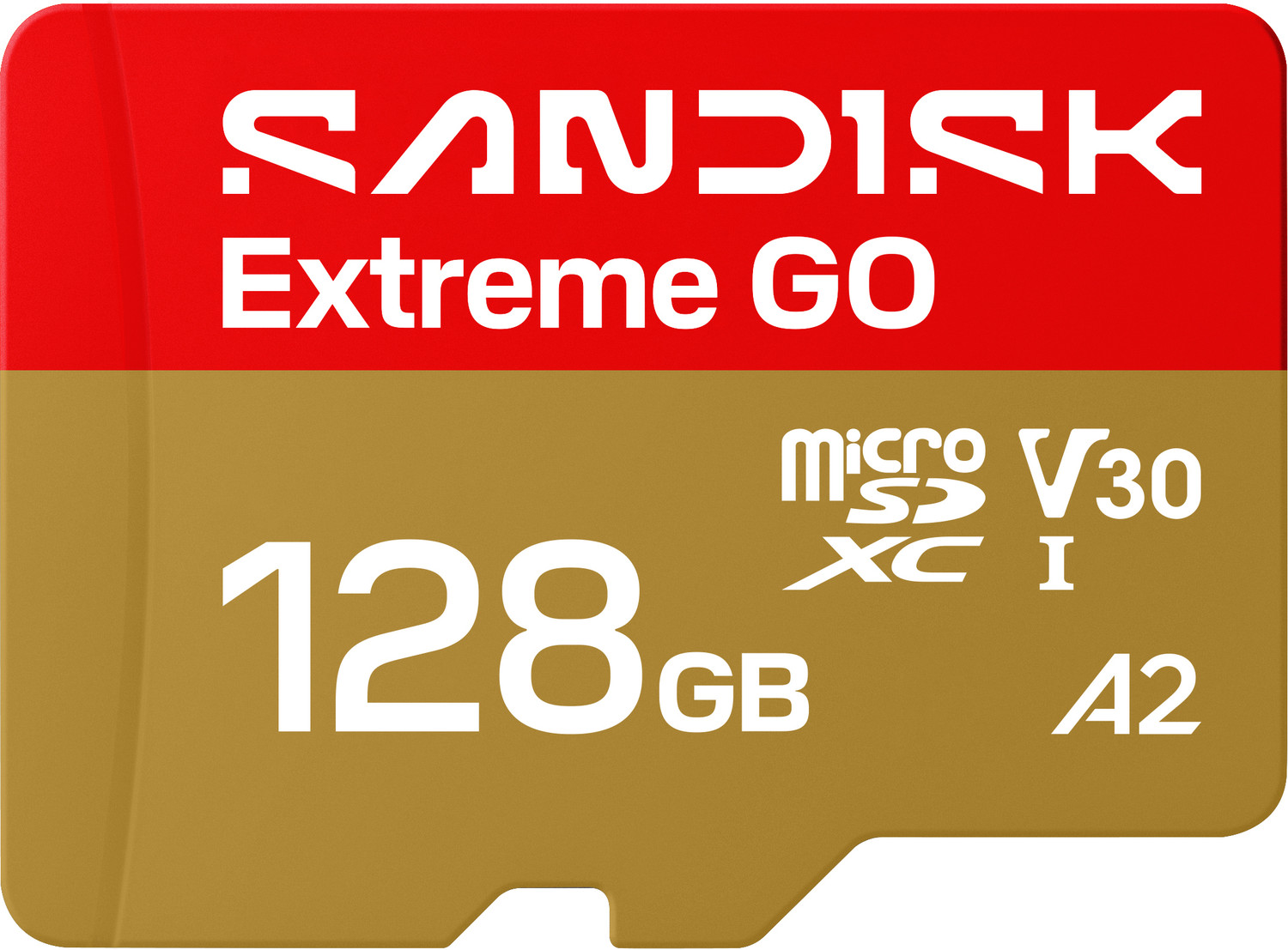 Image of SanDisk SDSQXGN-128G-GN6MN SANDISK Extreme GO microSDXC UHS-I Card 128 GB MicroSDXC Class 10 240 MB /s Memory Card Compatible with Mobile, Computer, Tablet, Camera, Gaming Console