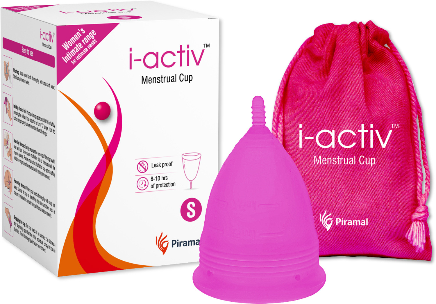 Image of i-activ Small Reusable Menstrual Cup