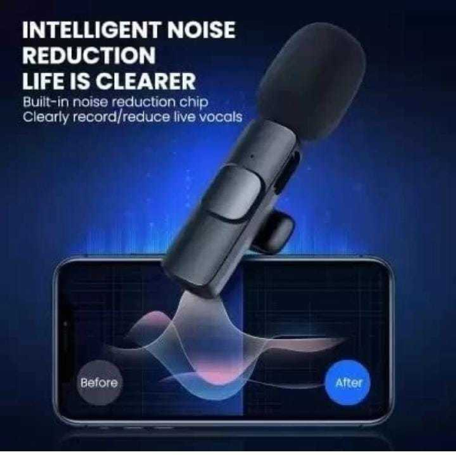 Image of global impx k8 mic for youtub video & reels C