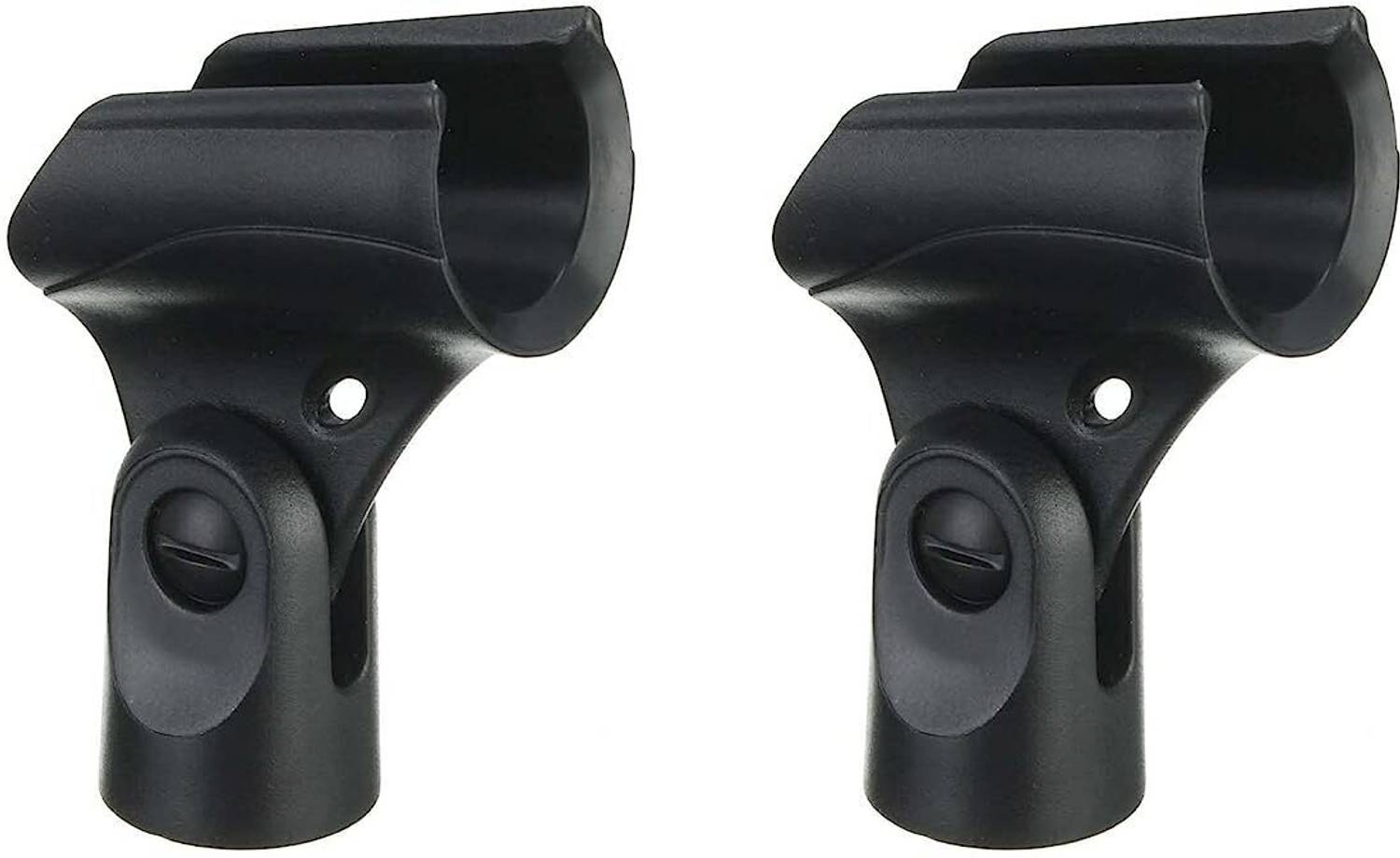 Adiohub Professional Microphone Holder Break resistant microphone clip (2 Pcs) mic clip