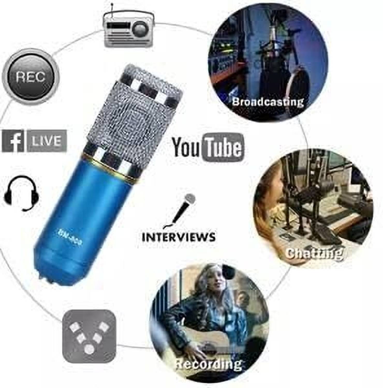Urban Infotech BM-800 Condenser Microphone Kit - Image 3