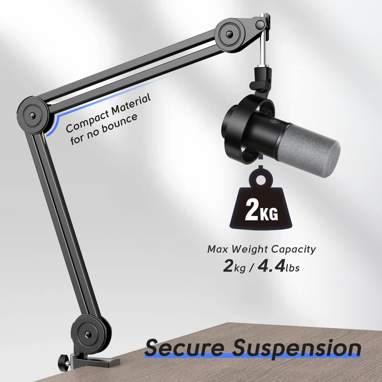 Image of Fifine Microphone Arm Stand for Recording Gaming Streaming Podcasting Arm stand