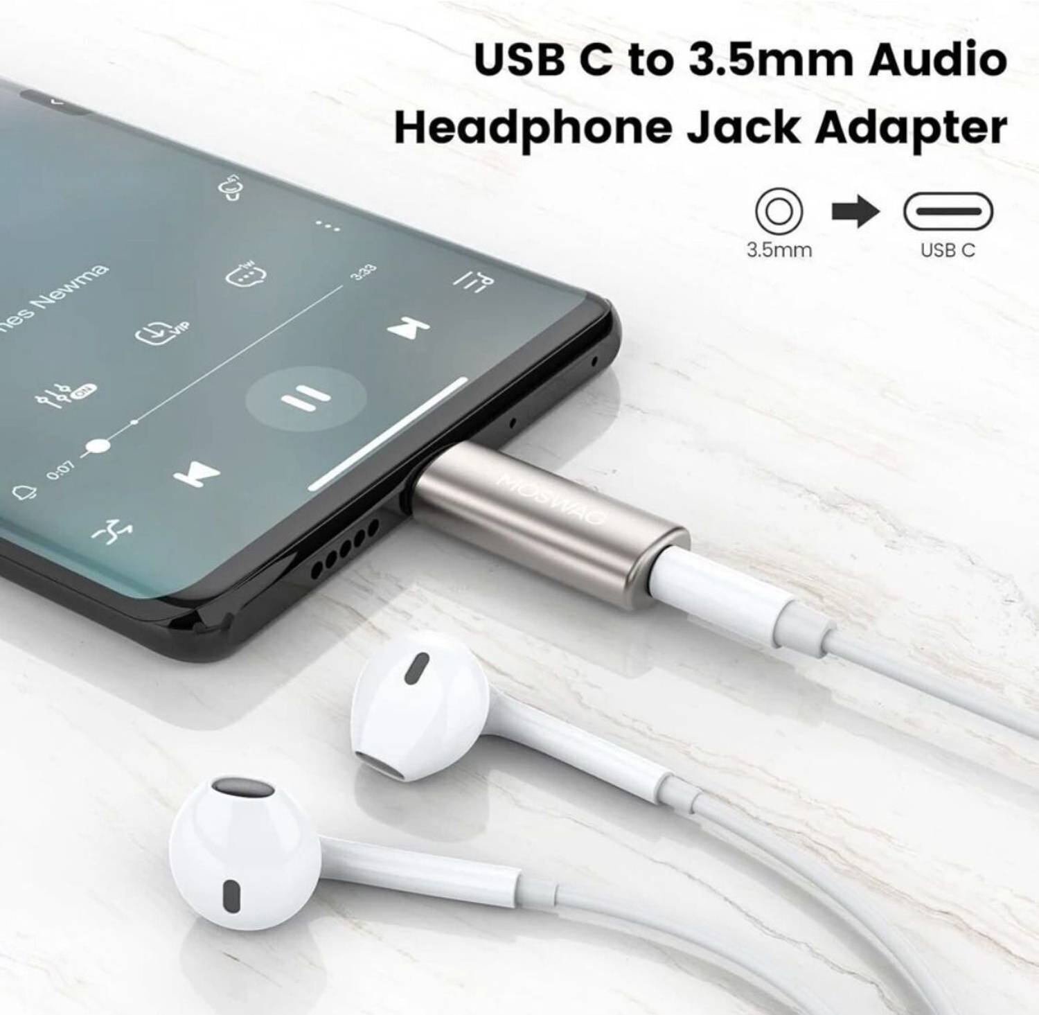 ElacteriTrends USB-C to 3.5mm Audio Adapter - Image 3