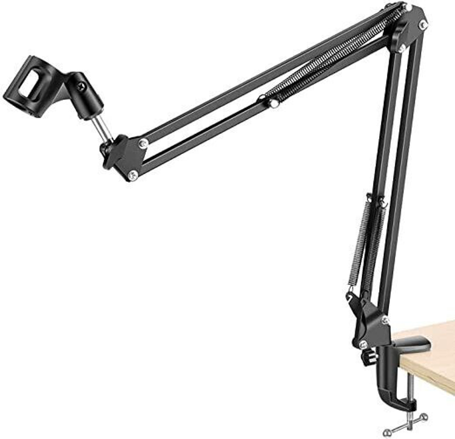 Image of amg digital NB35 Recording Mic Condenser Suspension Arm Stand with Mic Clip Holder stand
