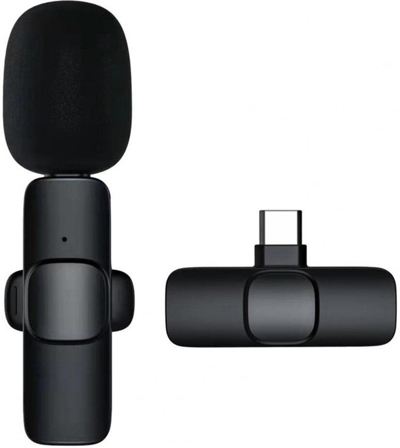 Image of Whatsits K8 Wireless PLUG AND PLAY MIC Type-C & Lightning Connector MIC WIRELESS MICROPHONE