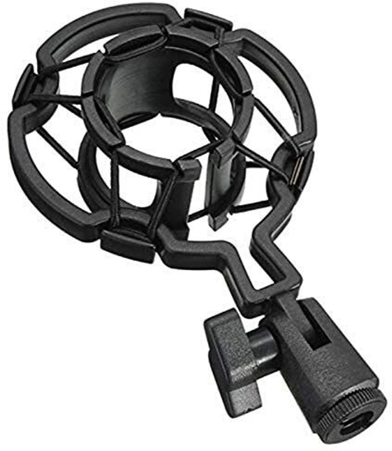 Adiohub Universal Microphone Plastic Shock Mount Cradle Holder Clip Stand for Mic Microphone Accessories