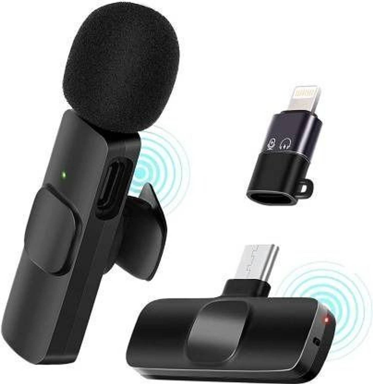 ワイヤレスマイク K8 volkano K8 Wireless Microphone Video Recording with Noise