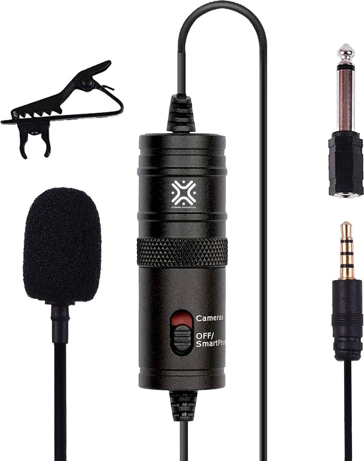 Xtreme Acoustics XA-LM-01, lavalier microphone omni-directional