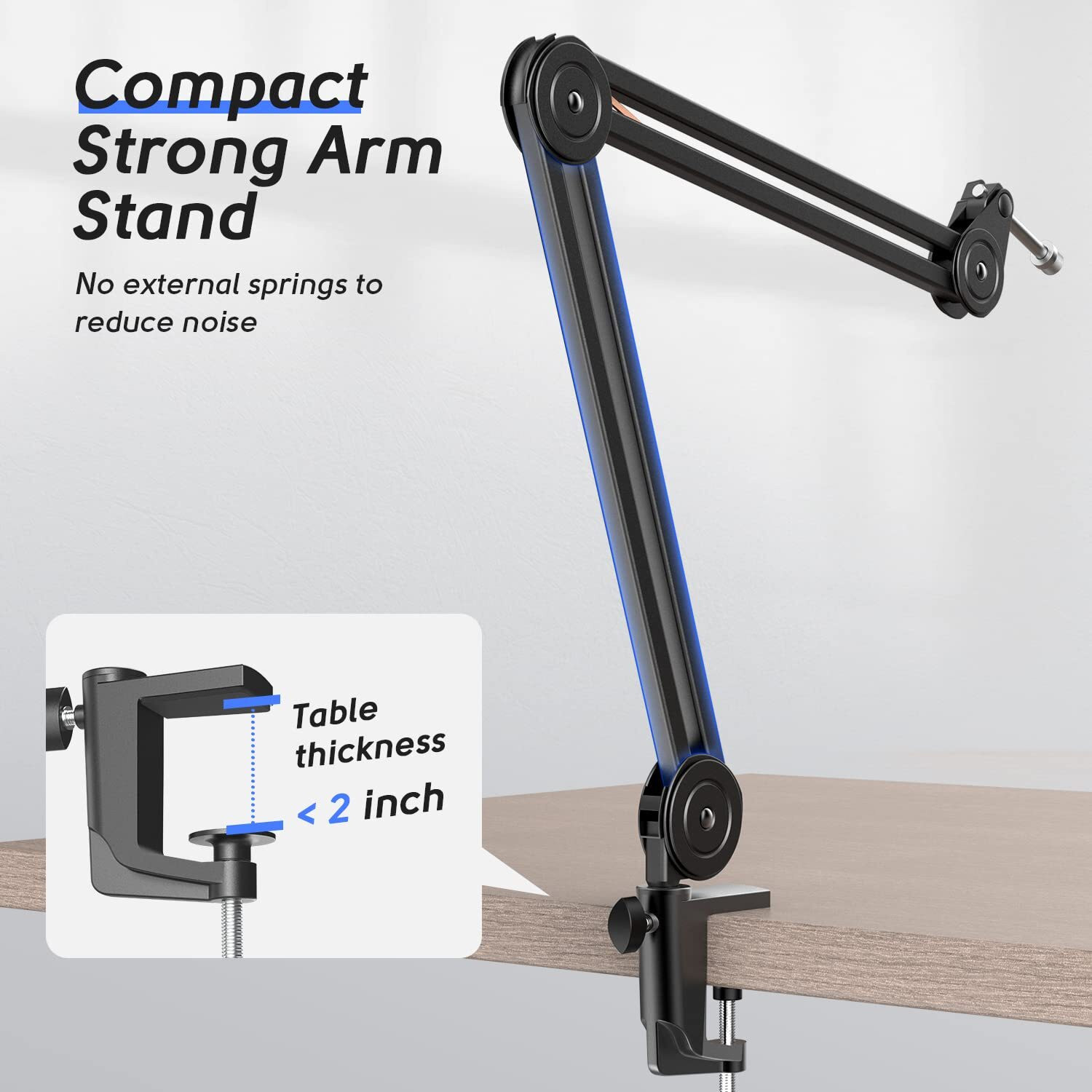 Image of Fifine Microphone Arm Stand for Recording Gaming Streaming Podcasting Arm stand