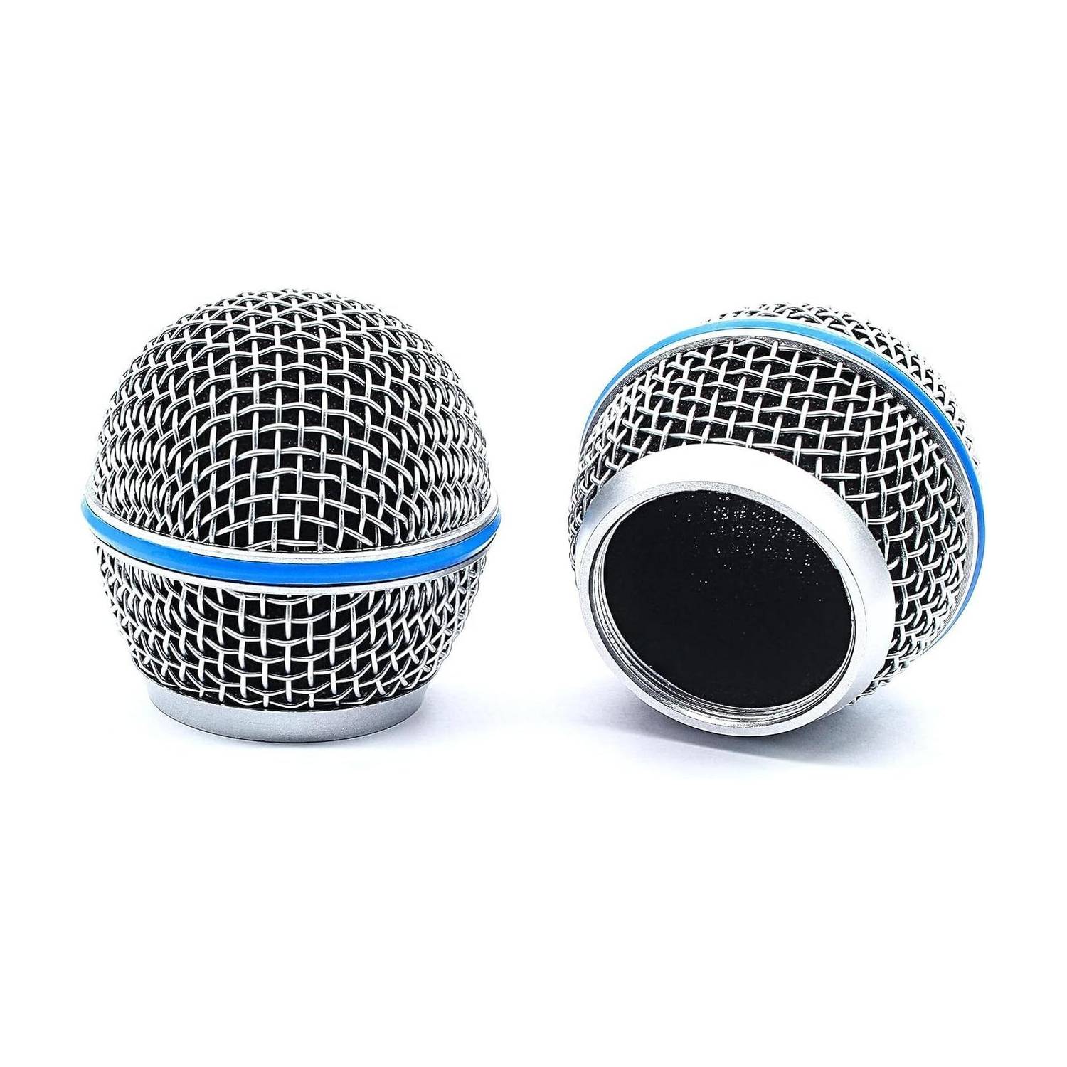 Adiohub Mic Head Beta 58 Replacement Standard Size Grille Mic Replacement with Foam Mic Replacement Grill