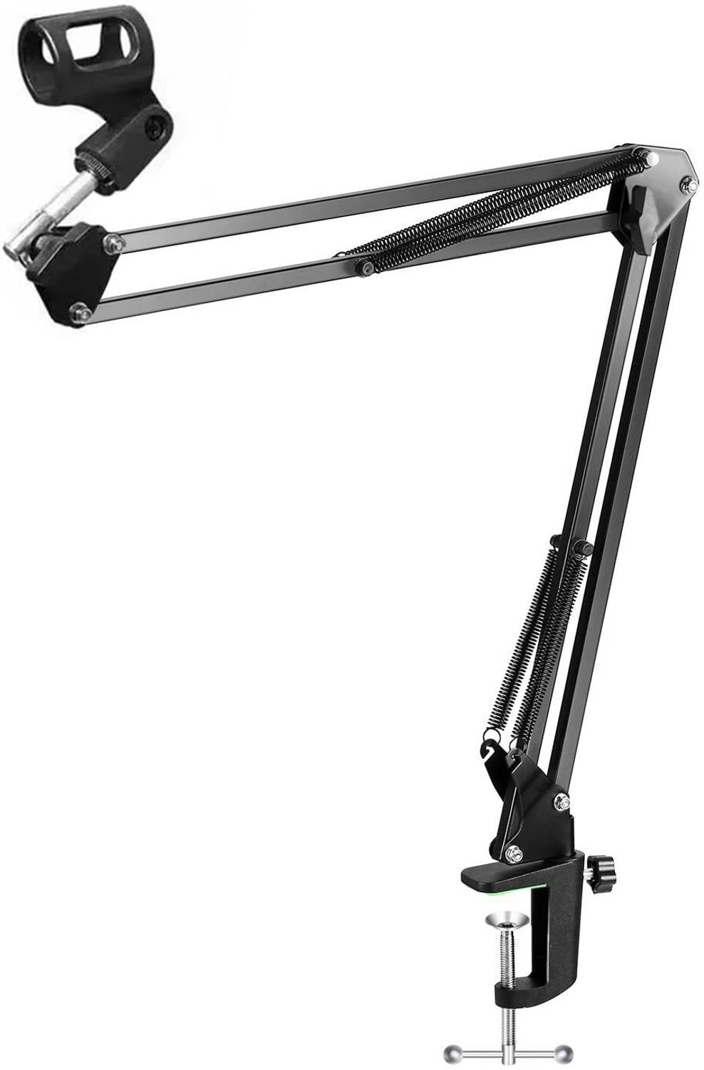 Audio Array AA-05 Microphone Boom Arm Stand with Universal clamp for tables, counters etc. Suitable for any stores, families, stages, studios, broadcasting and TV stations