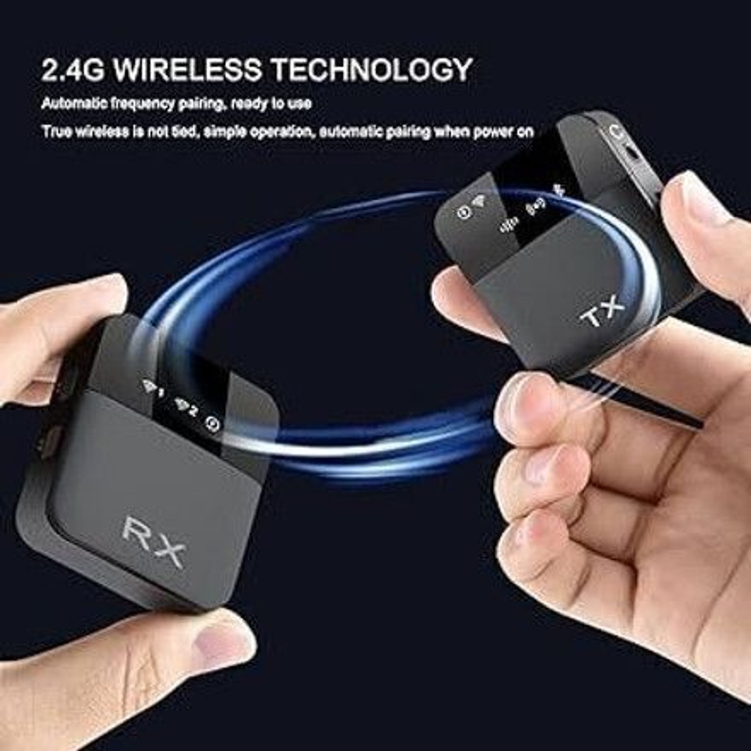 Image of terror K205 Wireless Mic , Noise Cancellation for Mobile, DSLR, Mobile Go Pro Camera Dynamic