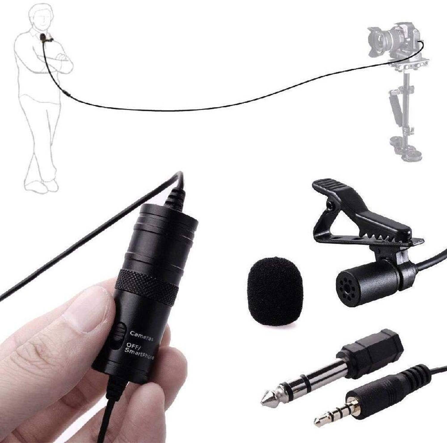 Zucca Condenser Mic with 3.5mm Jack Wired Microphone - Zucca