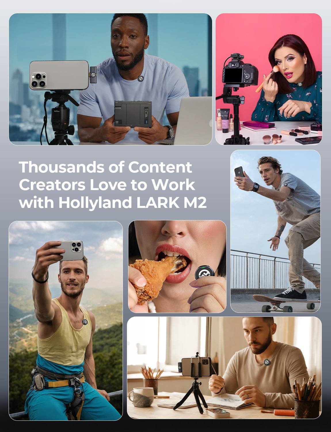 Hollyview Lark M2 Mini Combo Microphone - Image 5