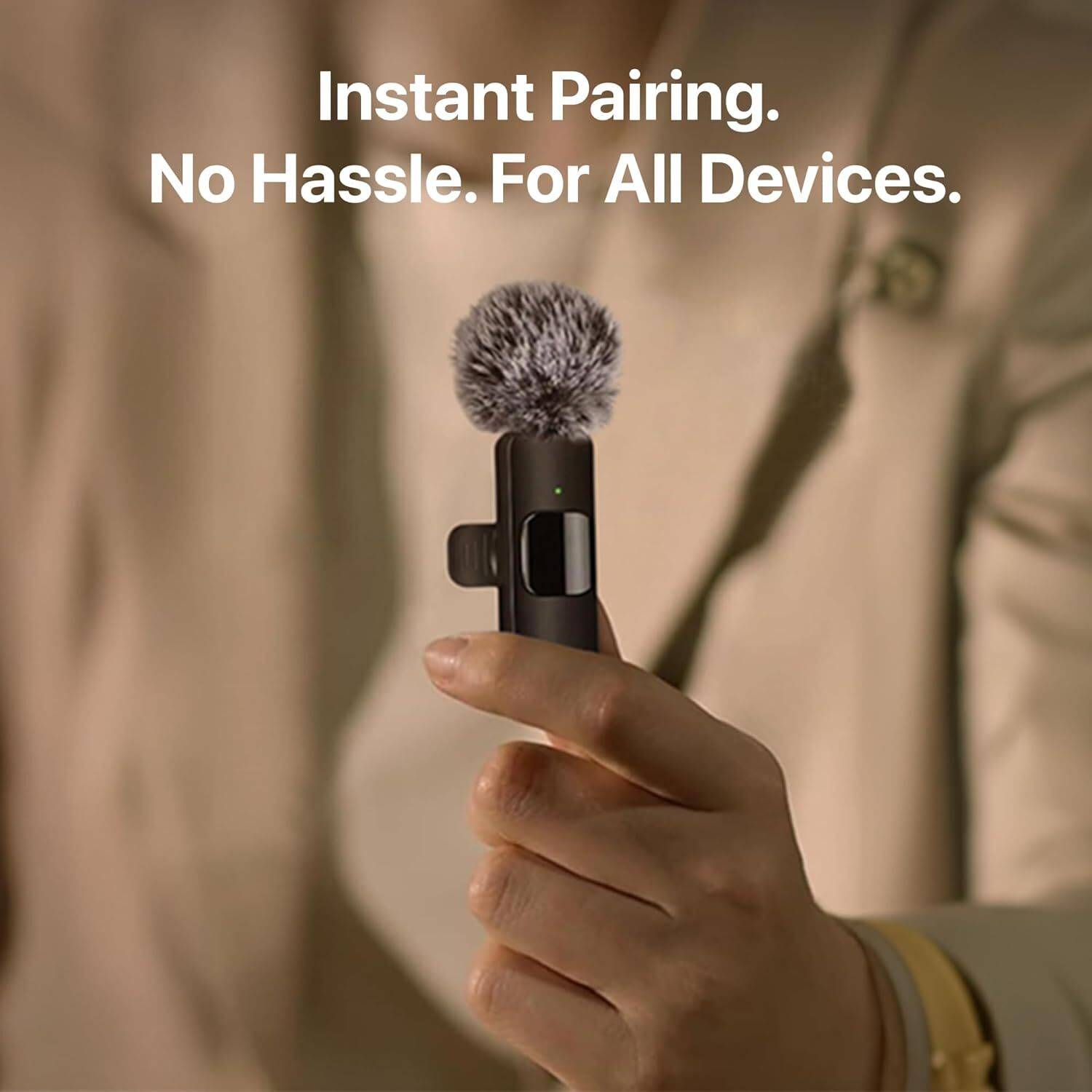 Gentle K9 Furry Lavalier Dual Wireless Mic - Image 3