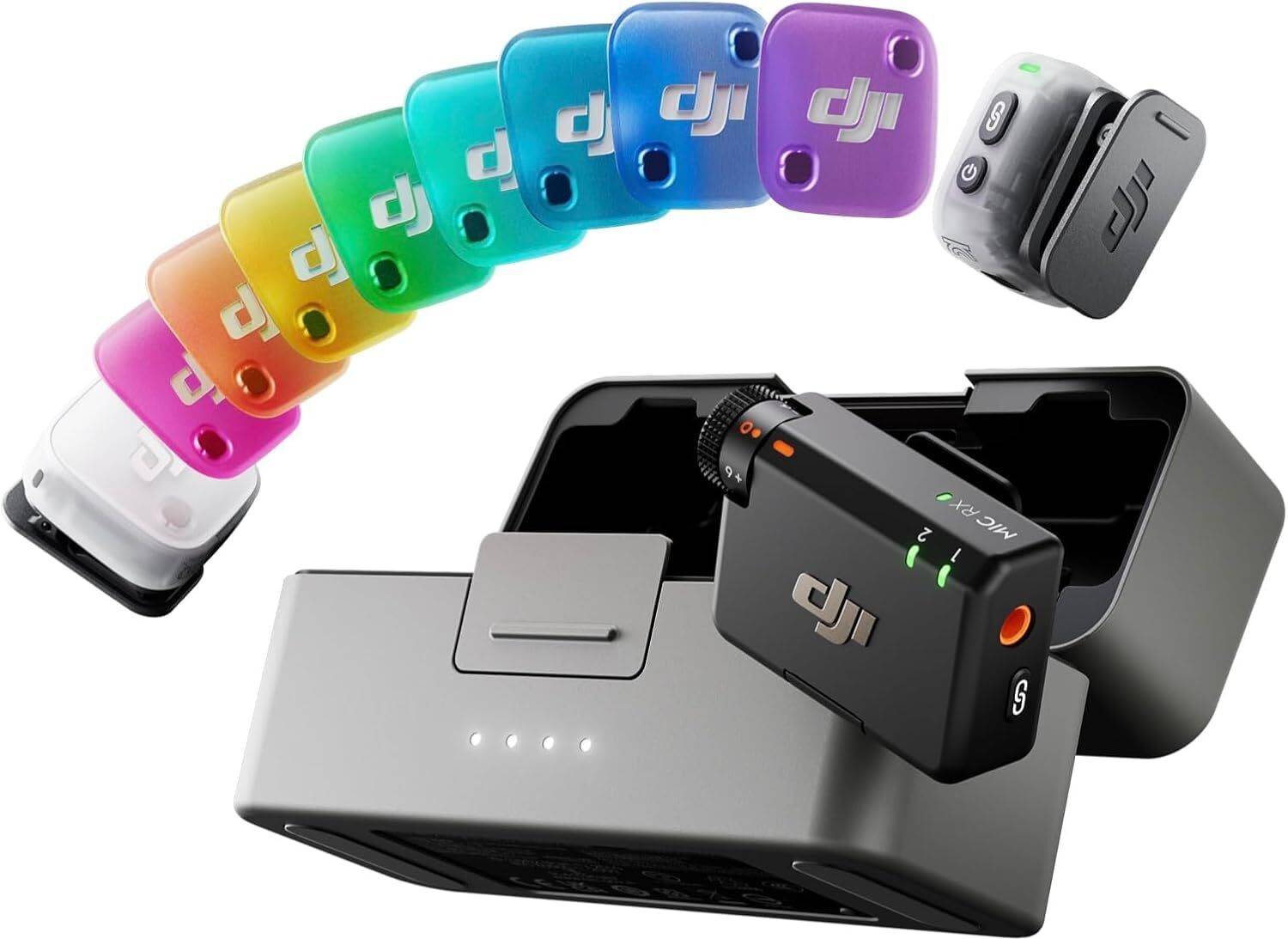 DJI Wireless Microphone Mini 2 with Charging Case - Image 1