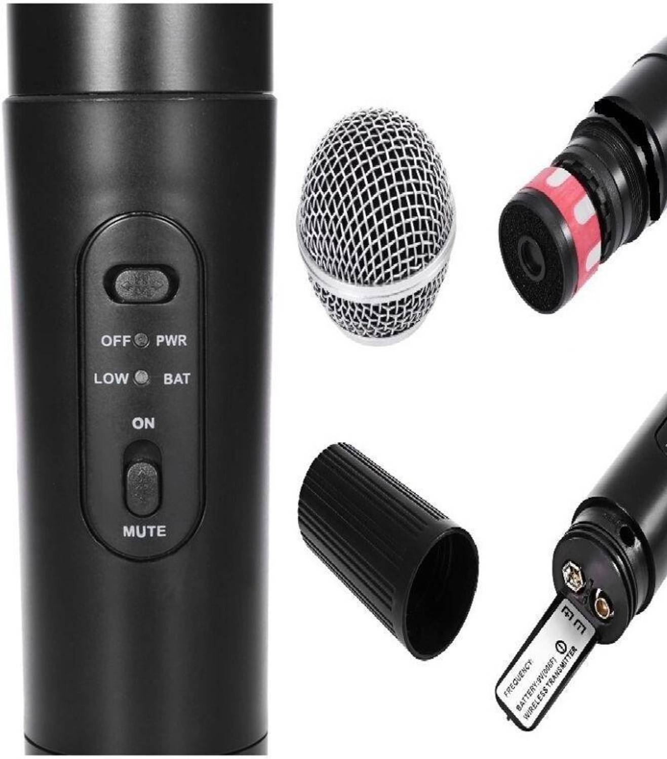GoodsBazaar Rider RX-68 VHF Wireless / Cordless Microphone Mike