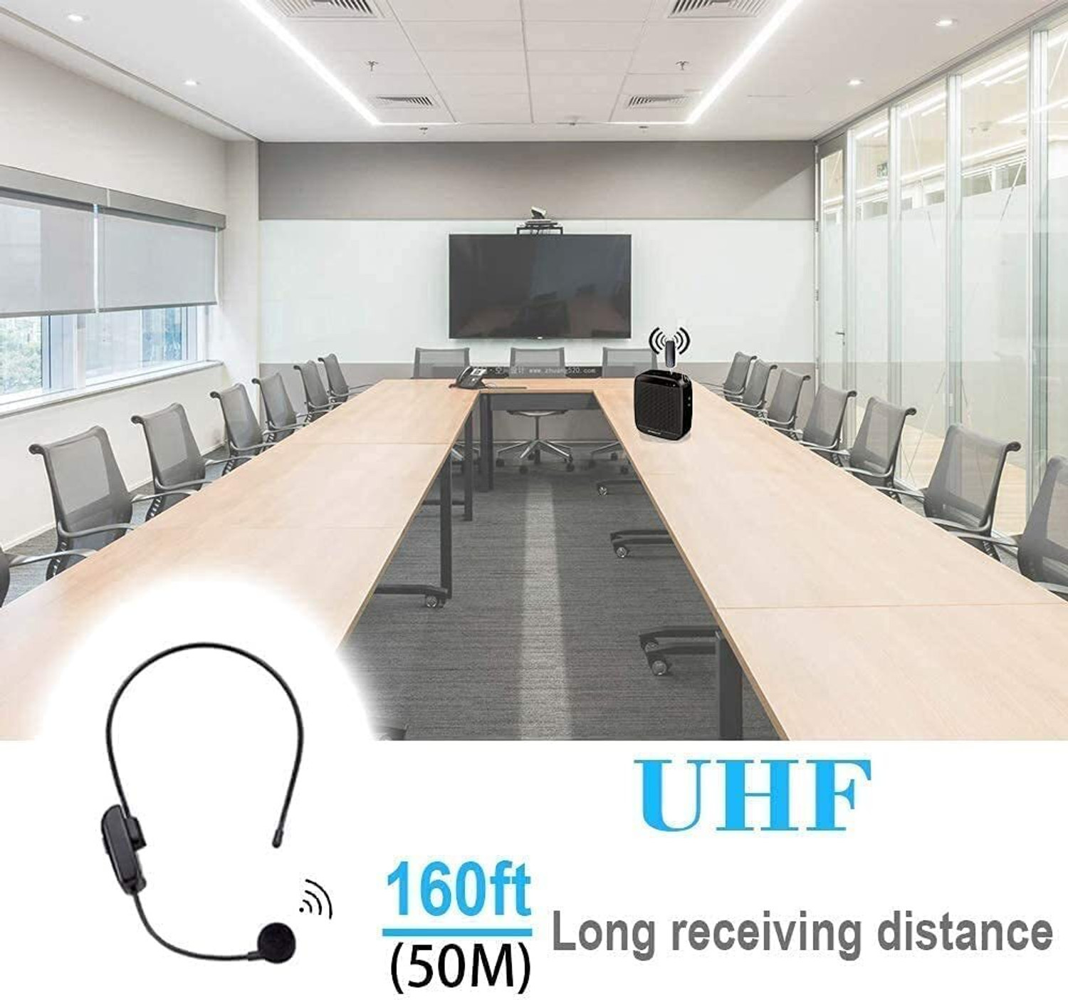 Image of IMAGINEA AY101 Wireless Headset Microphone for Clear Audio Recording and Streaming - Compact, Versatile, I for Speech and Teaching Helmet bluetooth device with Hands Free Calling