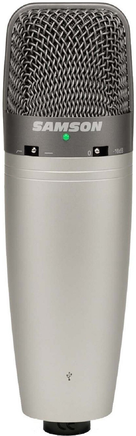 Image of Samson C03U Multi Pattern USB Condenser UPPER PREMIUM Multipurpose Microphone For Podcast