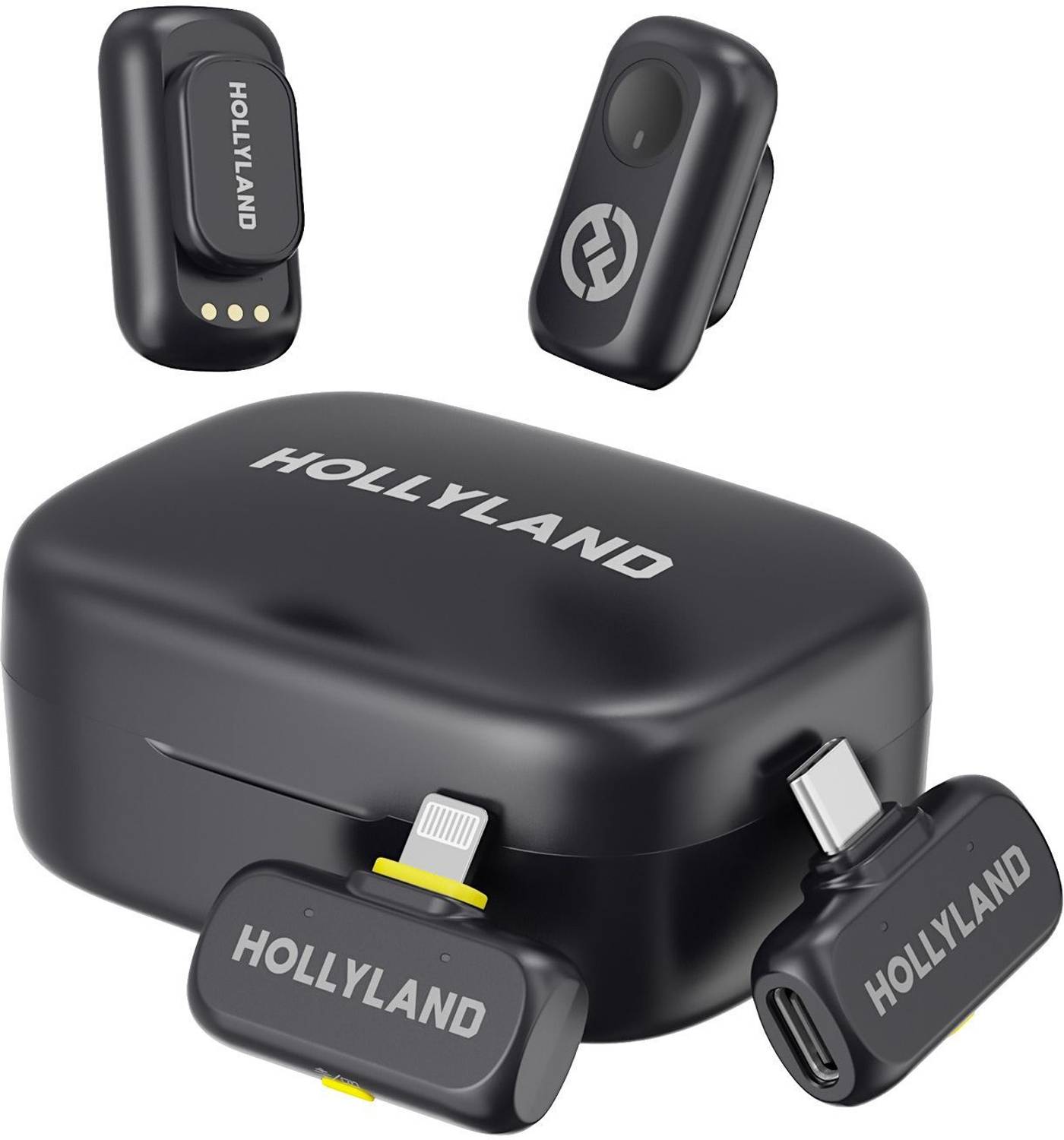 Hollyview Hollyland LARK A1 Combo Microphone (Space Gray) - Image 1