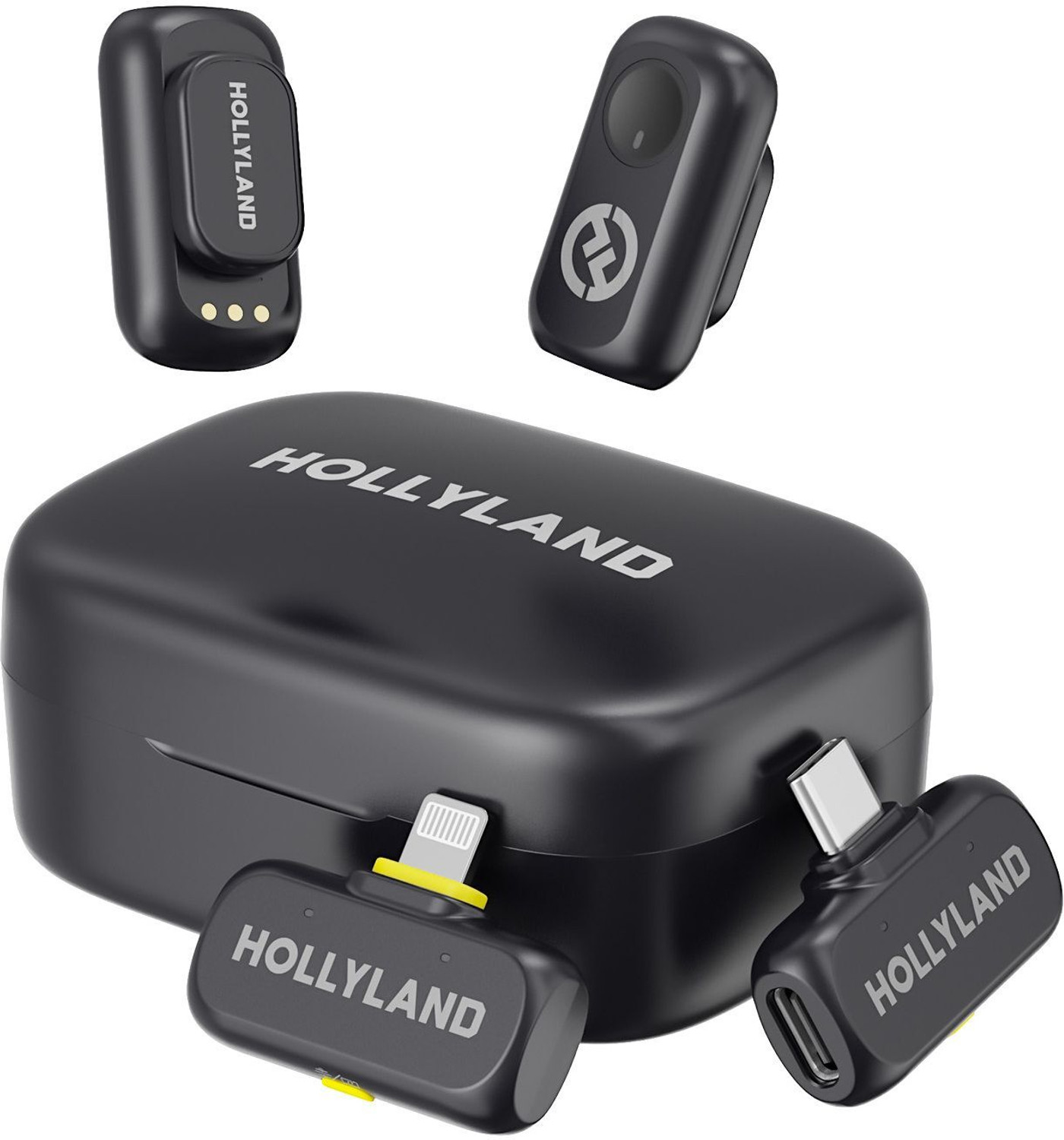 Image of Hollyview Hollyland LARK A1 Combo (Space Gray) Microphone