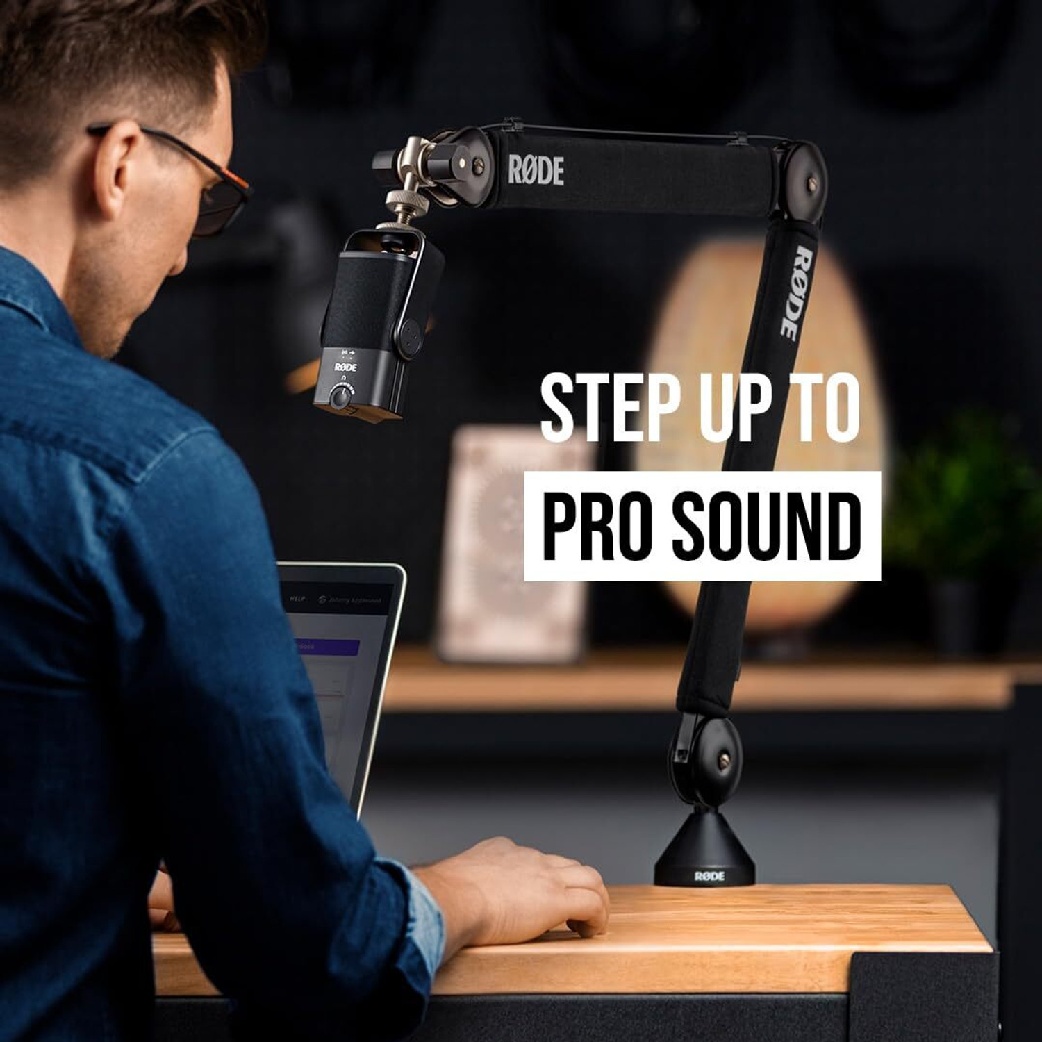 Image of Rode NT-USB Mini USB Condenser Mic for Podcasting, Streaming & Gaming Microphone