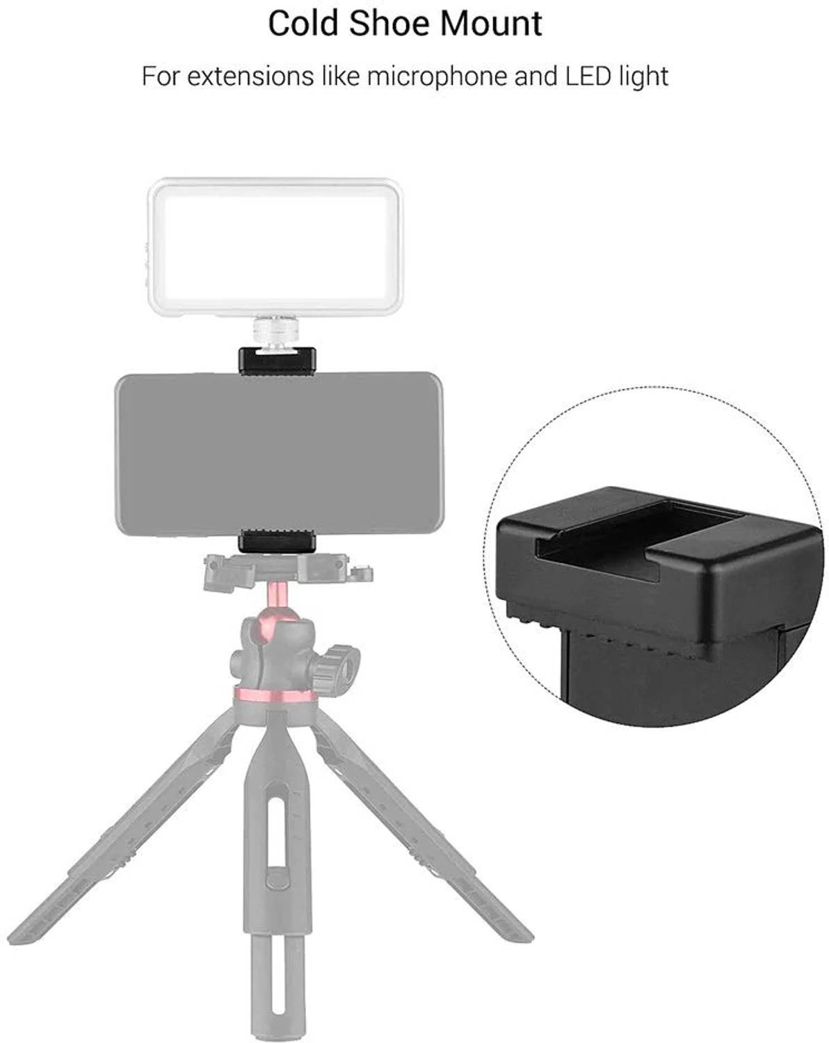 BOYA MM1 Cardiod Shotgun Microphone with Mini Tripod - Image 4