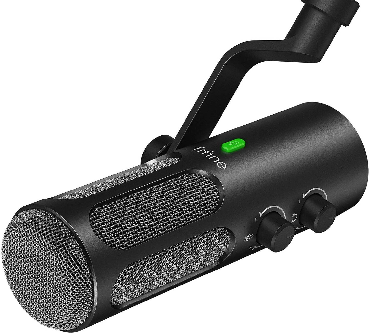 Fifine XLR/USB Microphone Podcast, Studio Dynamic Microphone - Image 1
