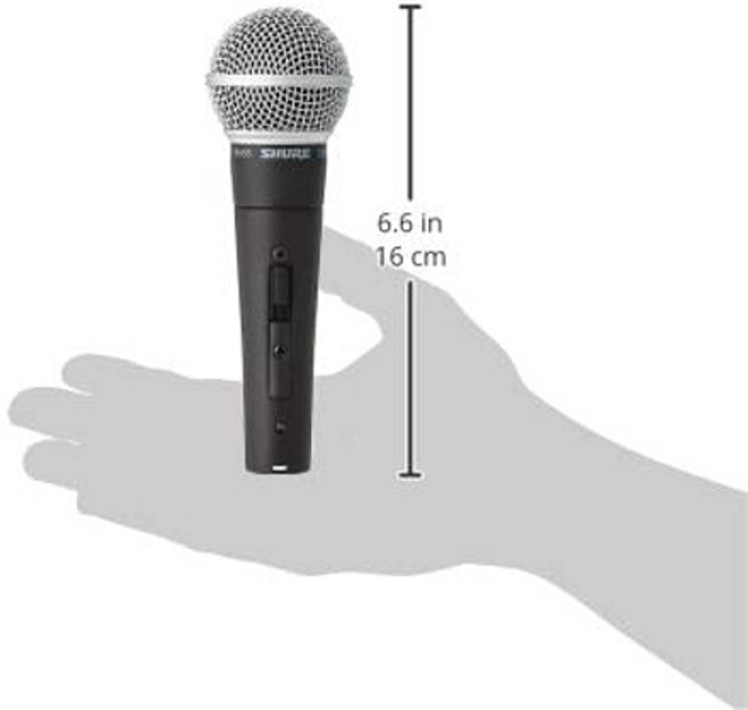 Shure SM58S Vocal Microphone (with On/Off Switch) Microphone