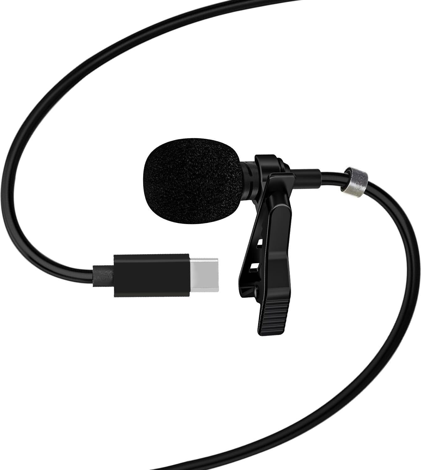 Image of MAK High-Quality Type-C Wired Microphone for Creators & Vlogging Microphone