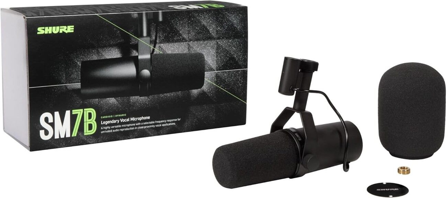 Image of Shure SM7B Cardioid Vocal Dynamic Microphone Microphone