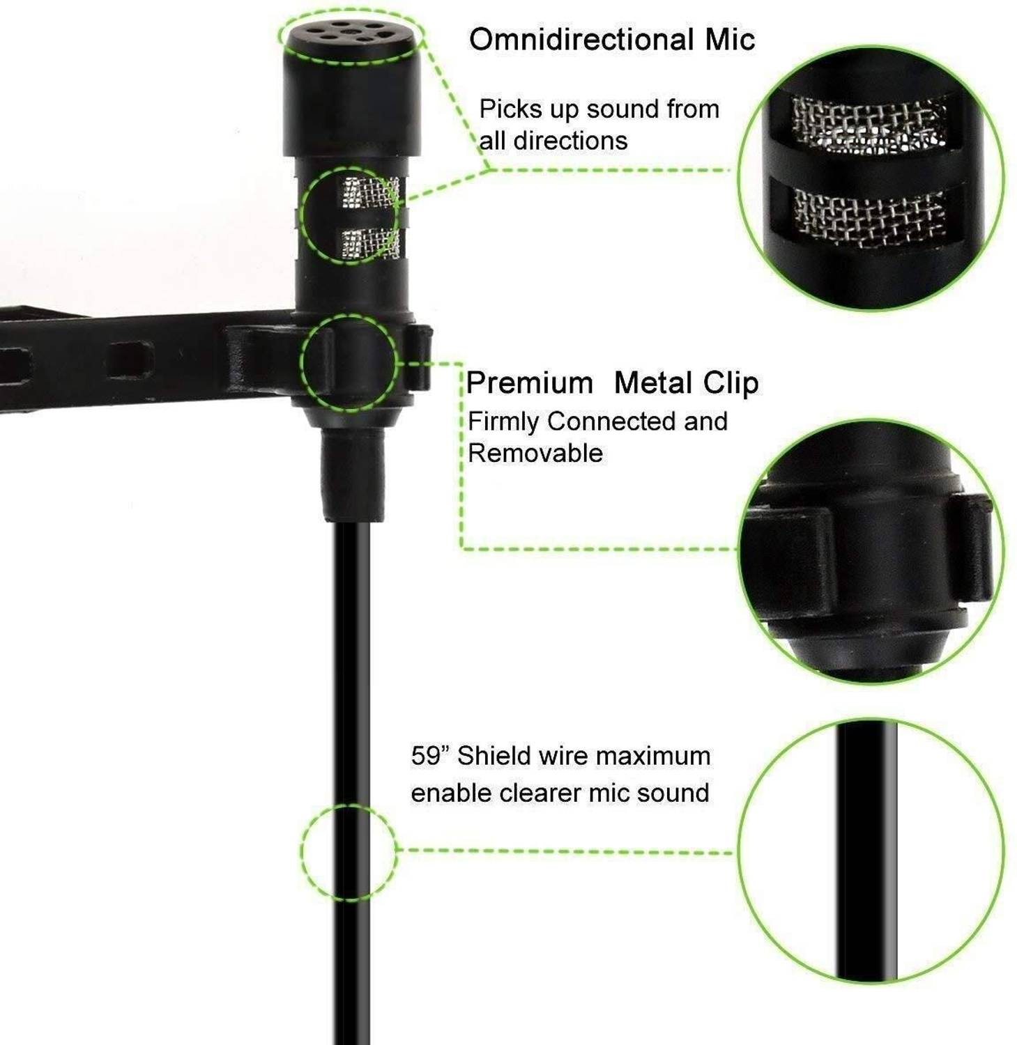 Storia Clear Sound AUX Collar Mic - Image 3