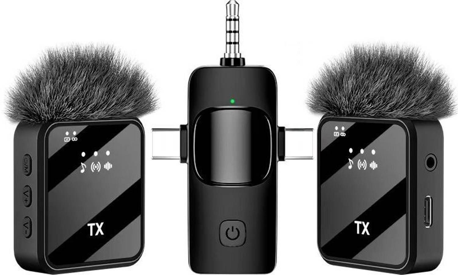 Smart Fitness Wireless Lavalier Microphone ZZ26
