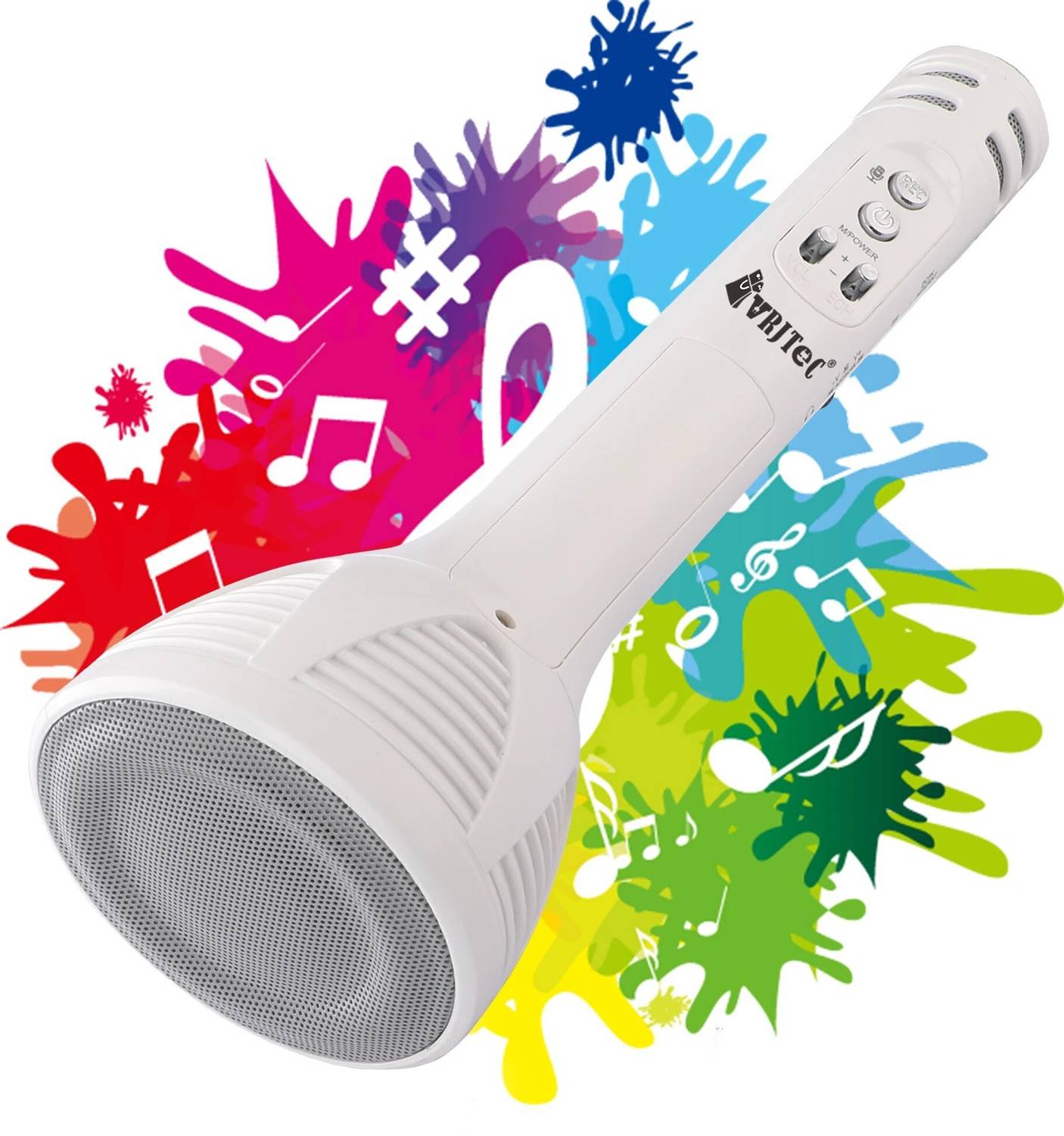 Acesquare Bluetooth Microphone Connection Player Speaker 2-in1 With Recording+USB+FM Microphone